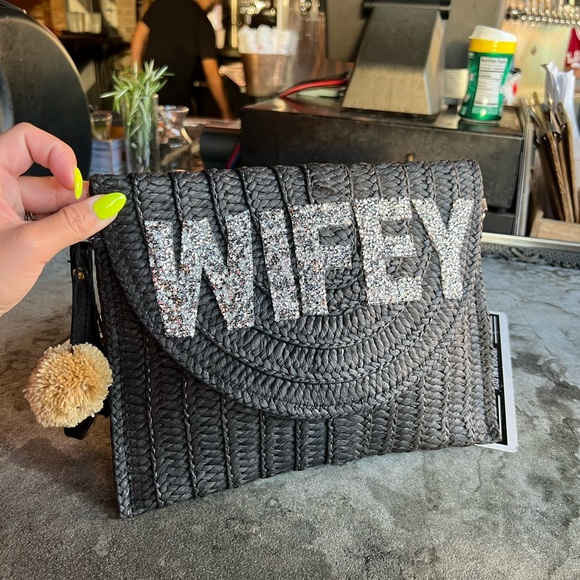 W I F E Y clutch • Purse • Crossbody - Picture 1 of 1